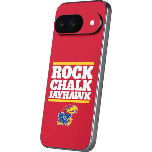 University of Kansas Rock Chalk Jayhawk Google Pixel 9 Skin